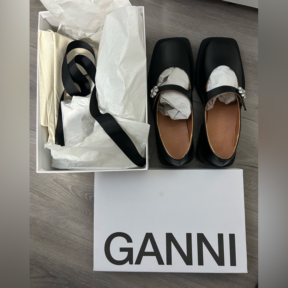 GANNI Mary Jane EU39 US8.5 - Picture 4 of 6